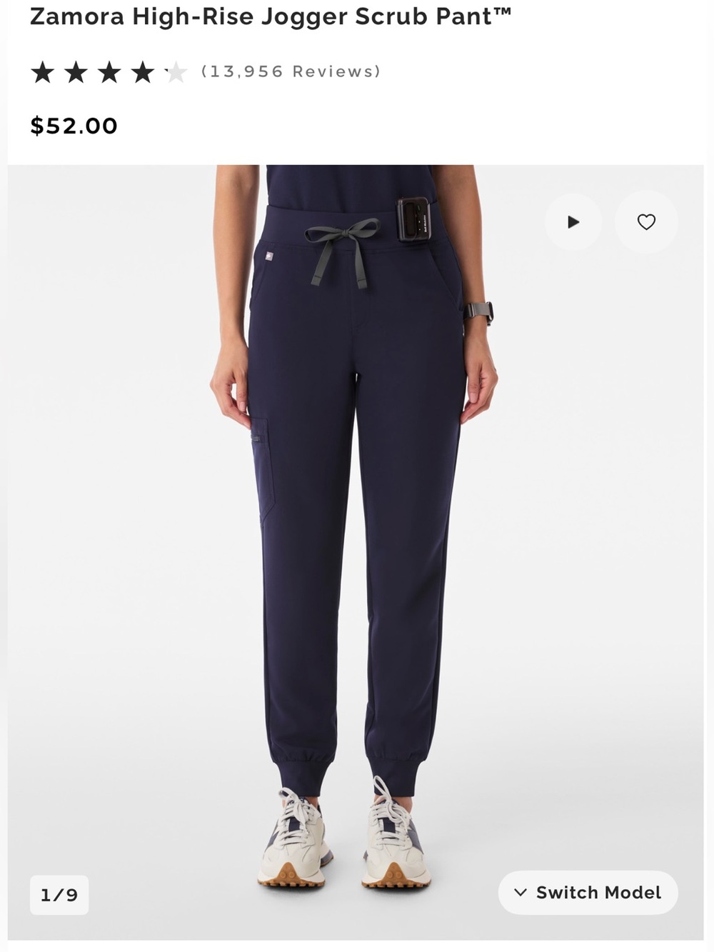 Figs Navy Women's Zamora Joggers